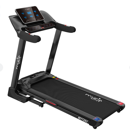 Banda de alergat Fit M293, viteza maxima 18km/h, greutate suportata 150kg, negru